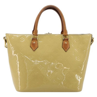 $1560 2014 LOUIS VUITTON Vernis Montebello PM Dune DR2114