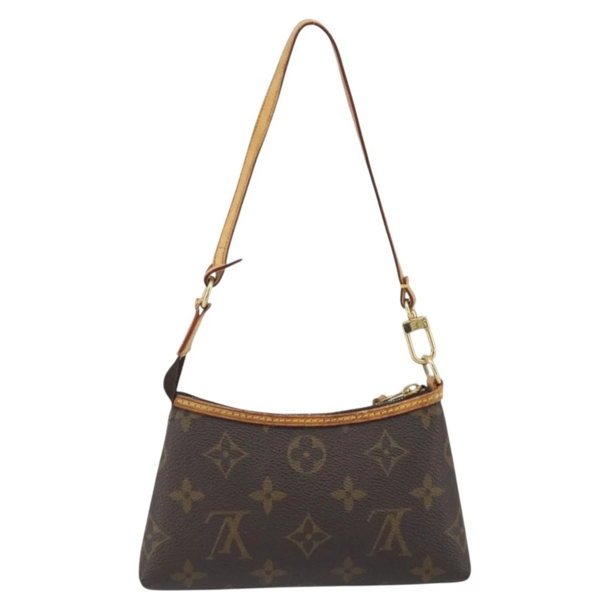 $1250 2010 Louis Vuitton Monogram Mini Pochette Delightful SA1130