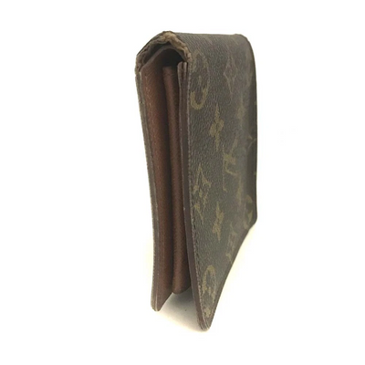 Louis Vuitton Monogram Portefeiulle Marco Bifold Wallet Brown CA0978