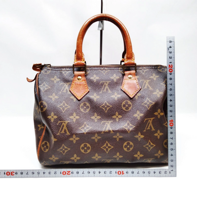 Louis Vuitton Speedy 25 Handbag Brown Monogram MI872