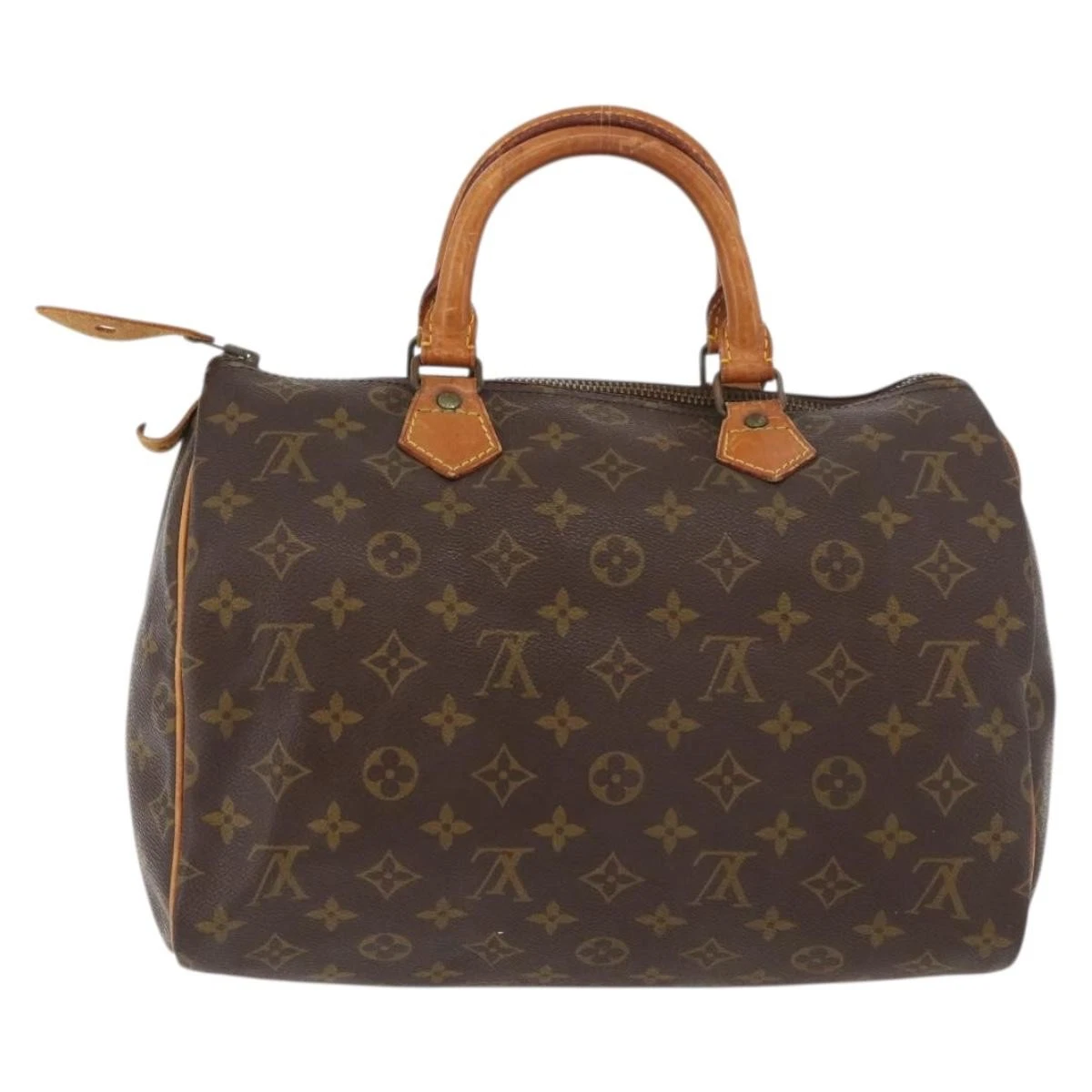 $1540 1984 LOUIS VUITTON Monogram Speedy 30 Hand Bag SA824