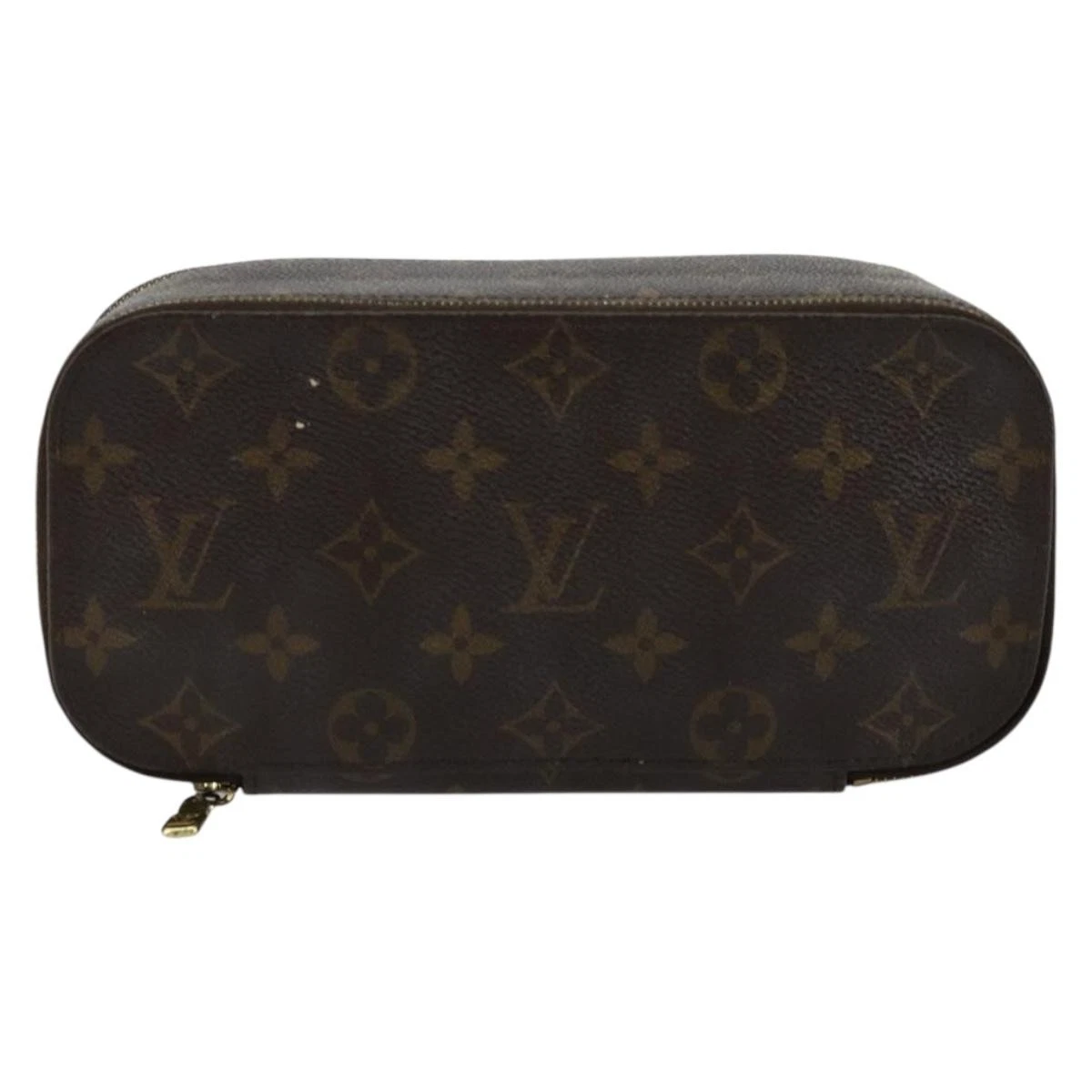 $750 LOUIS VUITTON Monogram Trousse Blush PM VI0052