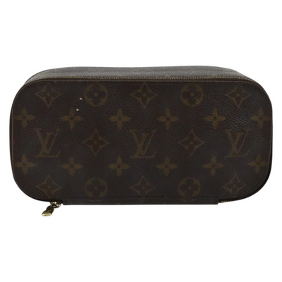 $750 LOUIS VUITTON Monogram Trousse Blush PM VI0052