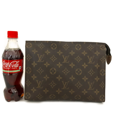 $760 Louis Vuitton Monogram Poche Toilette 26 Cosmetics Pouch Purse