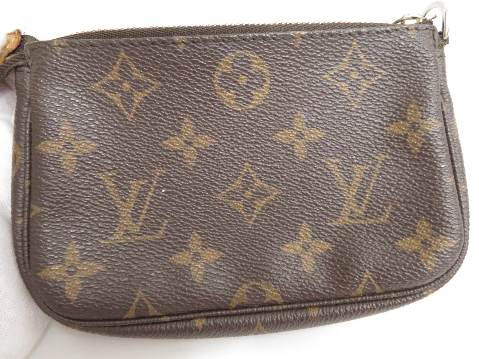 $845 2015 Louis Vuitton Monogram Mini Pochette Accessories SF2115