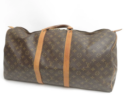 $2170 1985 Louis Vuitton Monogram Duffle Boston Bag Keepall 55 853
