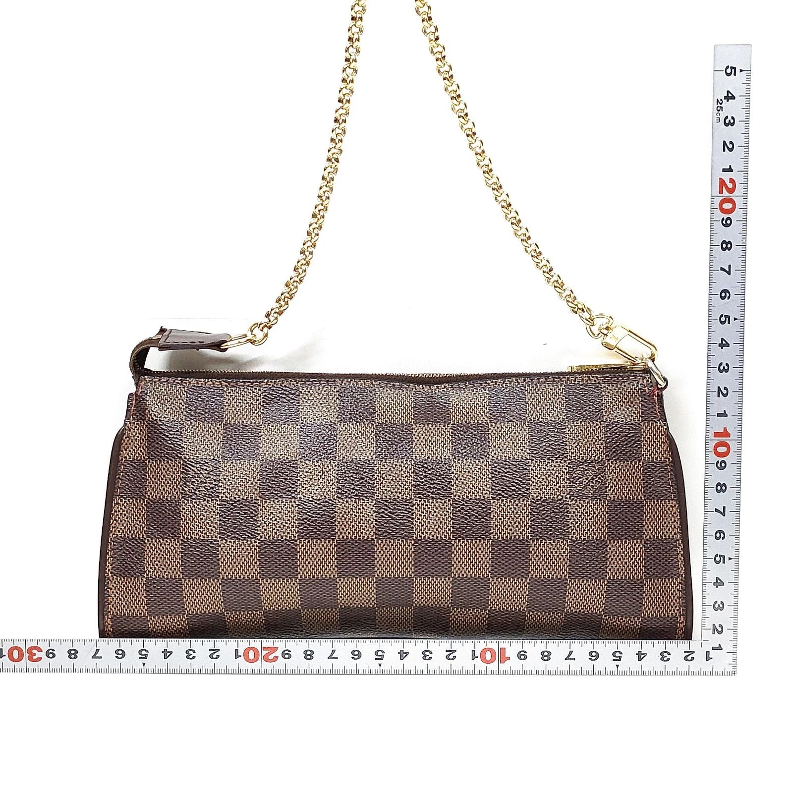 Louis Vuitton LV Accessories Pouch N55213 Eva Brown Damier 457508