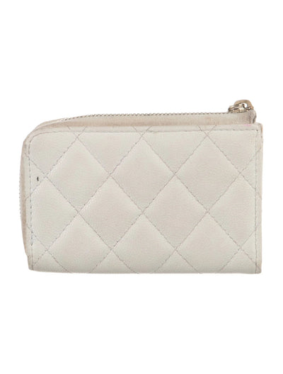 $700 Chanel CC Zip Around Coin Pouch