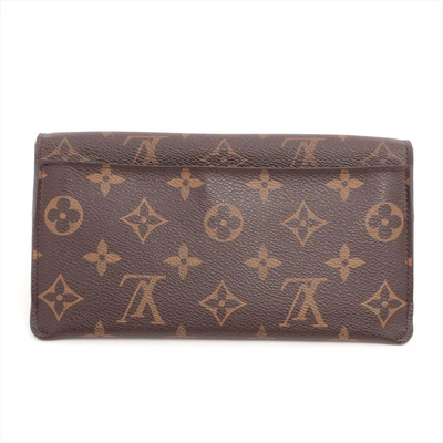 $720 Louis Vuitton Monogram Monogram Jeanne Wallet Rose Ballerine with inserts