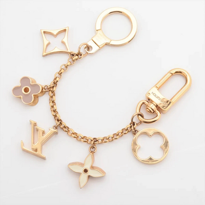 $675 2020 Louis Vuitton Fleur De Monogram Bag Charm Chain DI0270