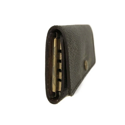 $345 Louis Vuitton Monogram Multicles 4 Ring Key Case Brown SD0916