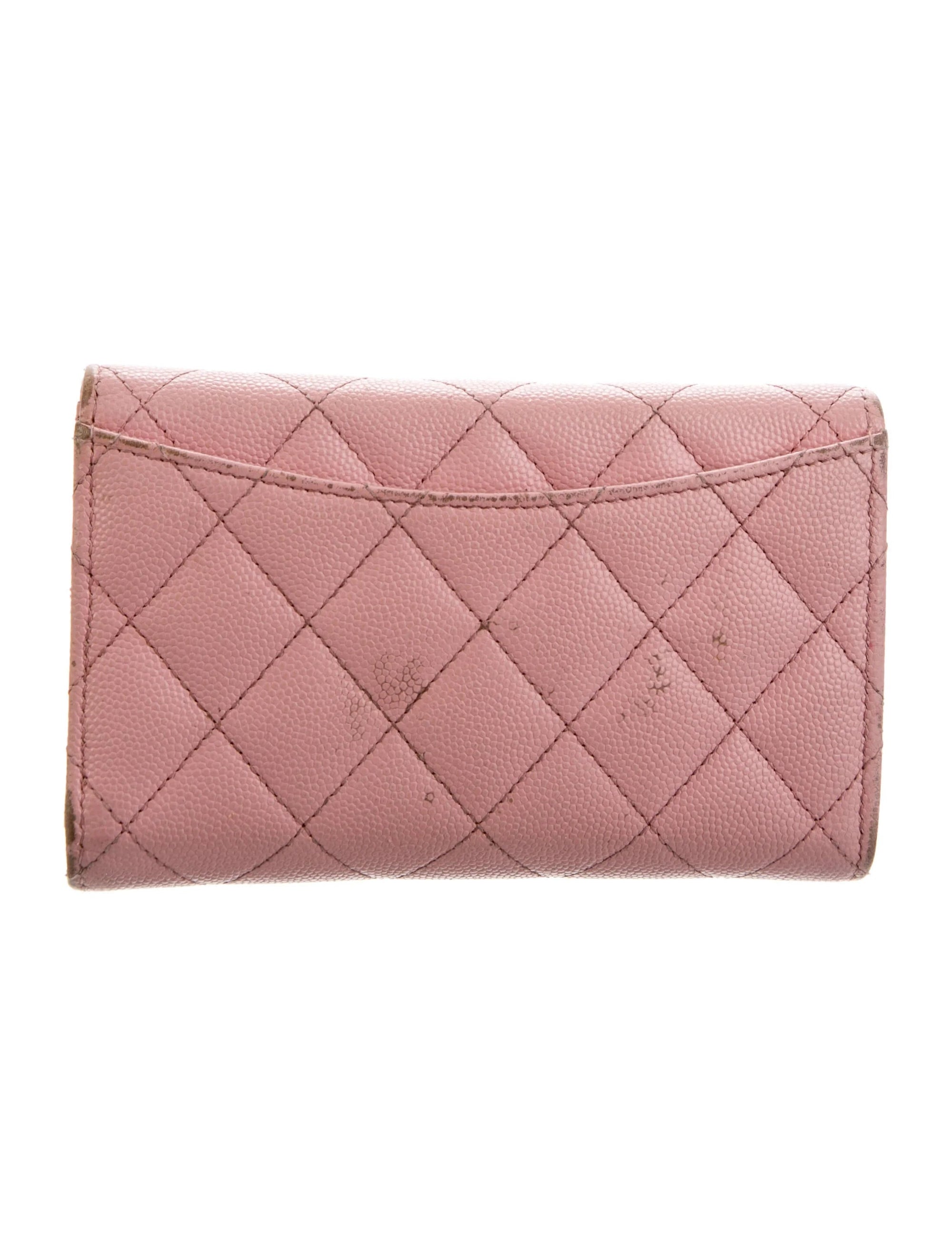 Chanel 2021-2022 Interlocking CC Logo Trifold Wallet 10021116