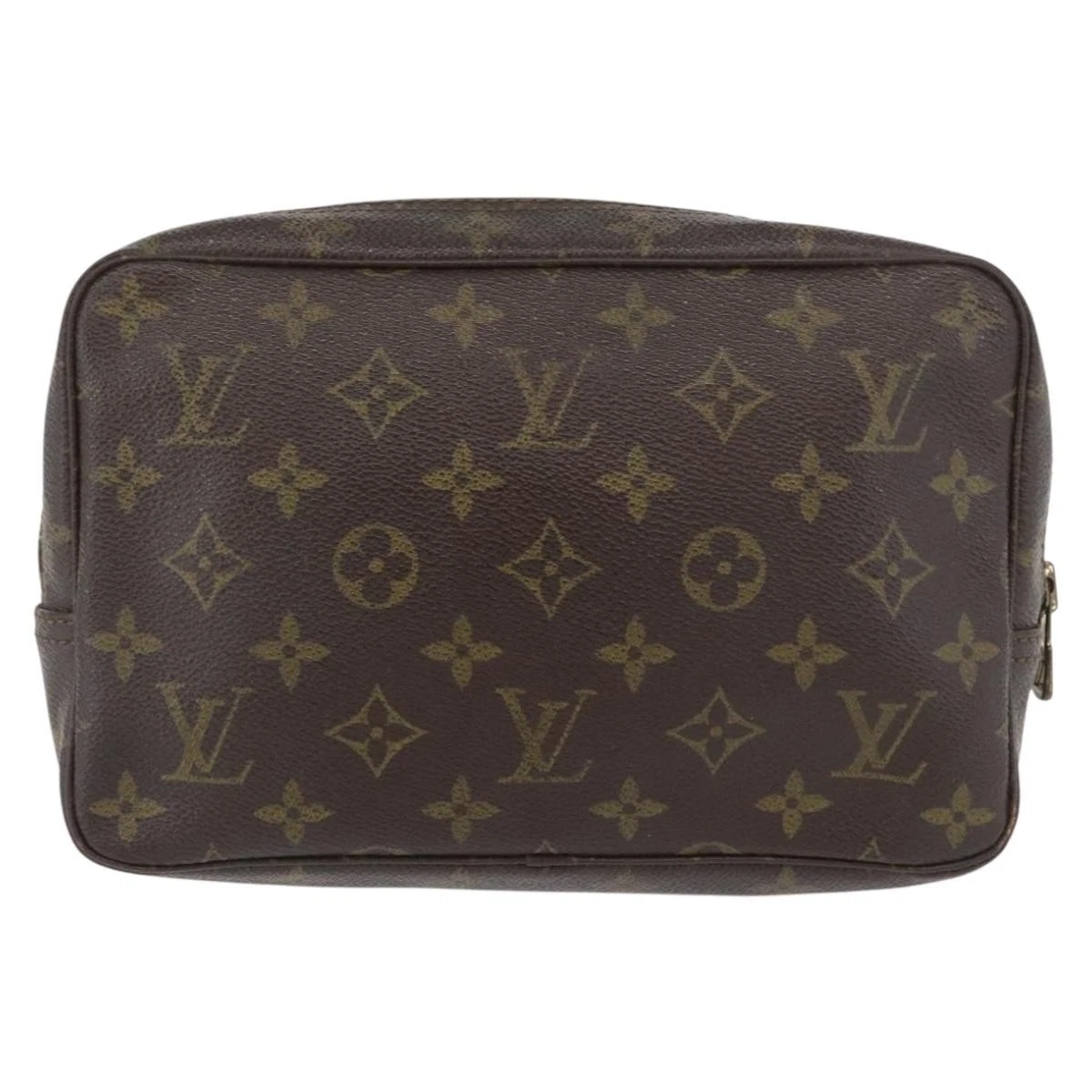 $600 1984 LOUIS VUITTON Monogram Trousse Toilette 23 Clutch Bag 841