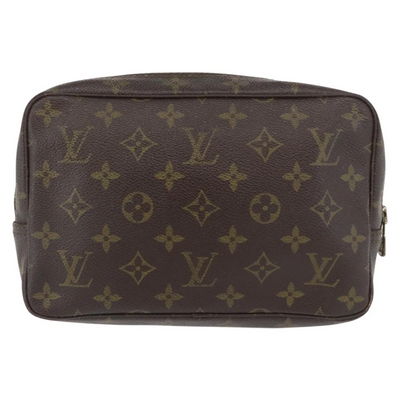 $600 1984 LOUIS VUITTON Monogram Trousse Toilette 23 Clutch Bag 841