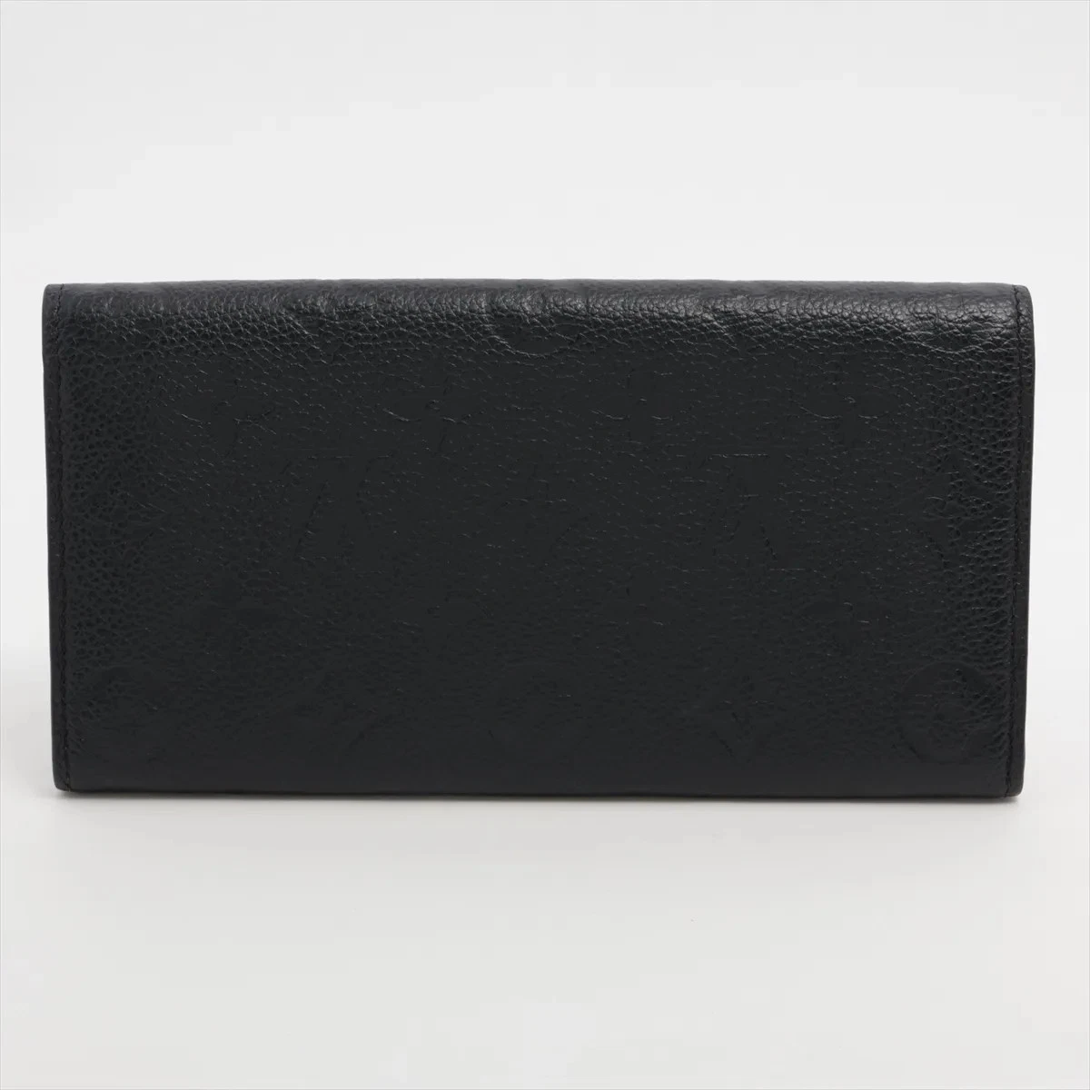 $775 RFID Louis Vuitton Empreinte Emilie Wallet Black Dune