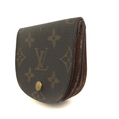 $380 1992 Louis Vuitton Monogram Porte-Monnaie Gousset Change Purse CT0932 10019294