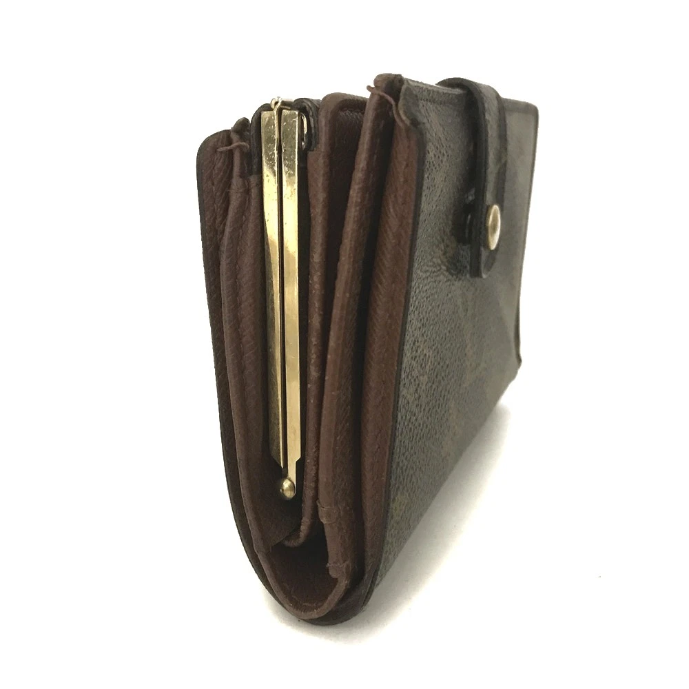 $560 Louis Vuitton Monogram Porte Monnaie Billets Viennois Bifold Wallet MI0012 10019617