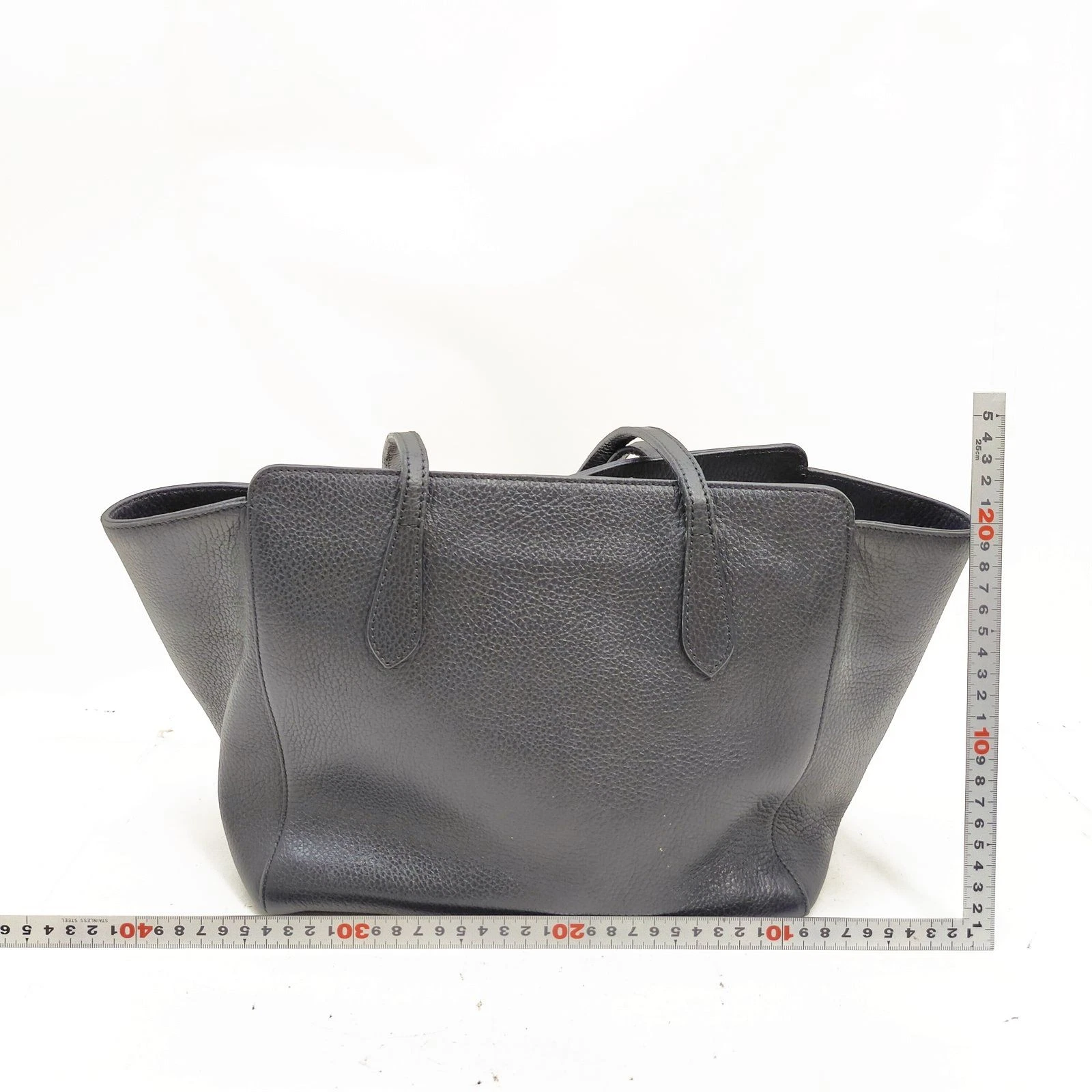 Gucci Tote Bag Black Leather 463076