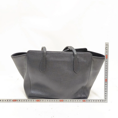 Gucci Tote Bag Black Leather 463076