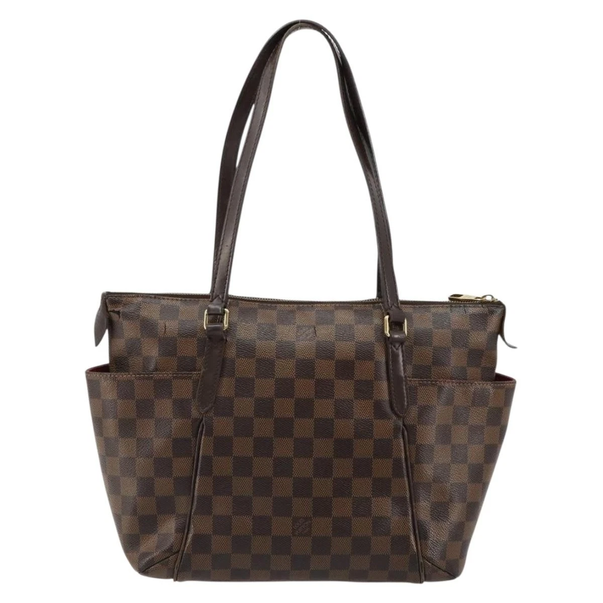 $1,350 2014 Louis Vuitton Damier Ebene Totally PM Tote Bag TJ2104