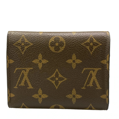 LOUIS VUITTON Portefeuille Victorine M62360 Rose Ballerine Monogram MI4118