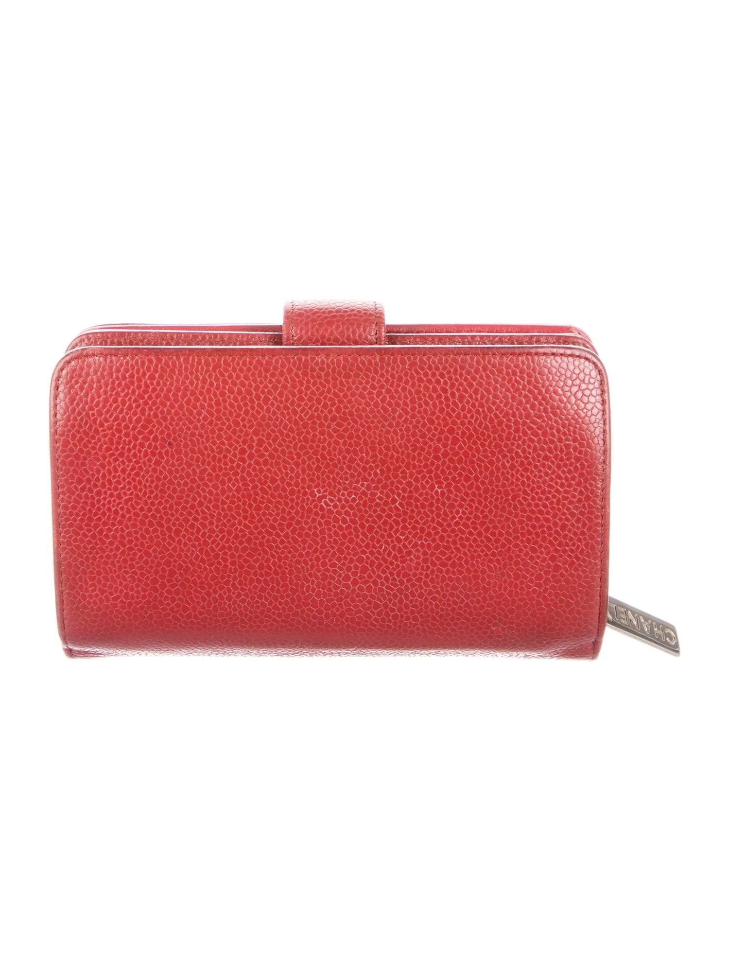 Chanel 2012 Interlocking CC Logo French Purse 10021115