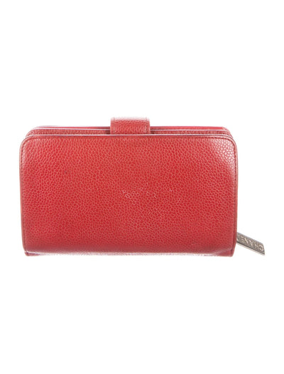 Chanel 2012 Interlocking CC Logo French Purse 10021115
