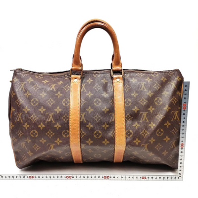 $1440 1982 Louis Vuitton Monogram Keepall 45 SA822