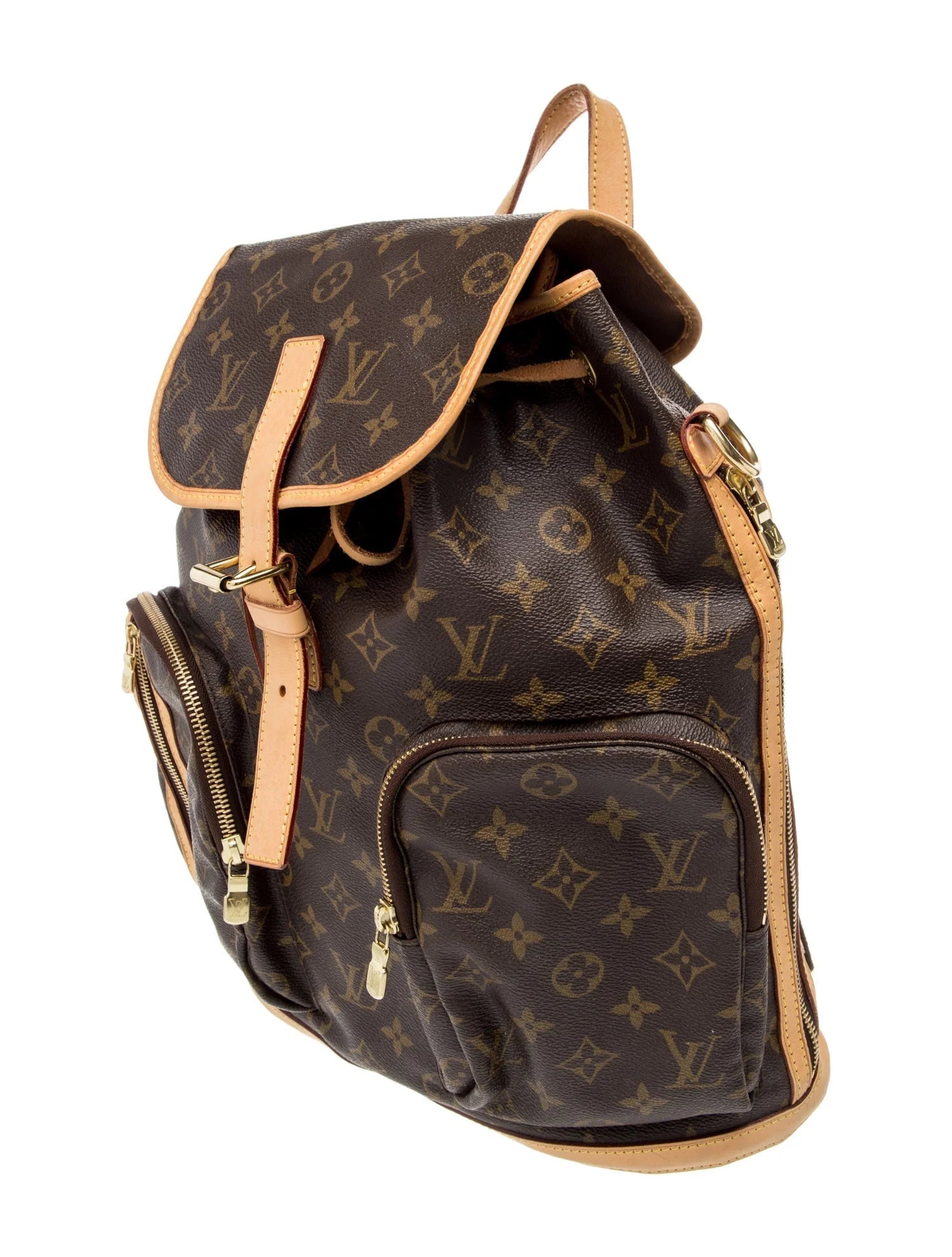 $2090 2008 Louis Vuitton Monogram Bosphore Backpack
