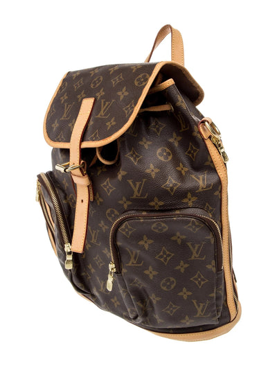 $2090 2008 Louis Vuitton Monogram Bosphore Backpack