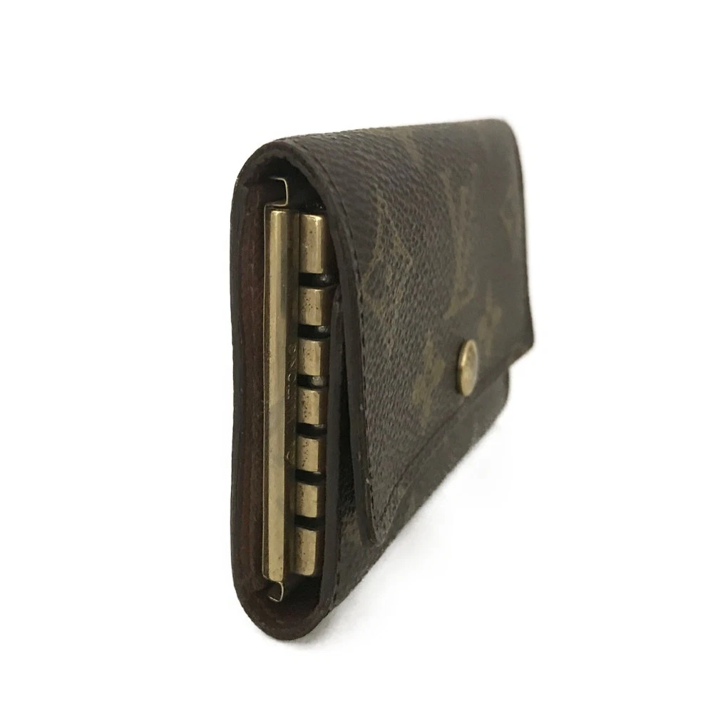 $345 Louis Vuitton Monogram Multicles 6 Ring Key Case Brown SD0091