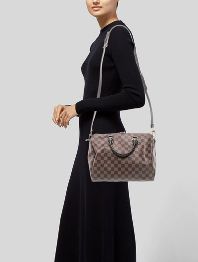 $2040 2014 Louis Vuitton  Damier Ebene Speedy Bandouliere 30