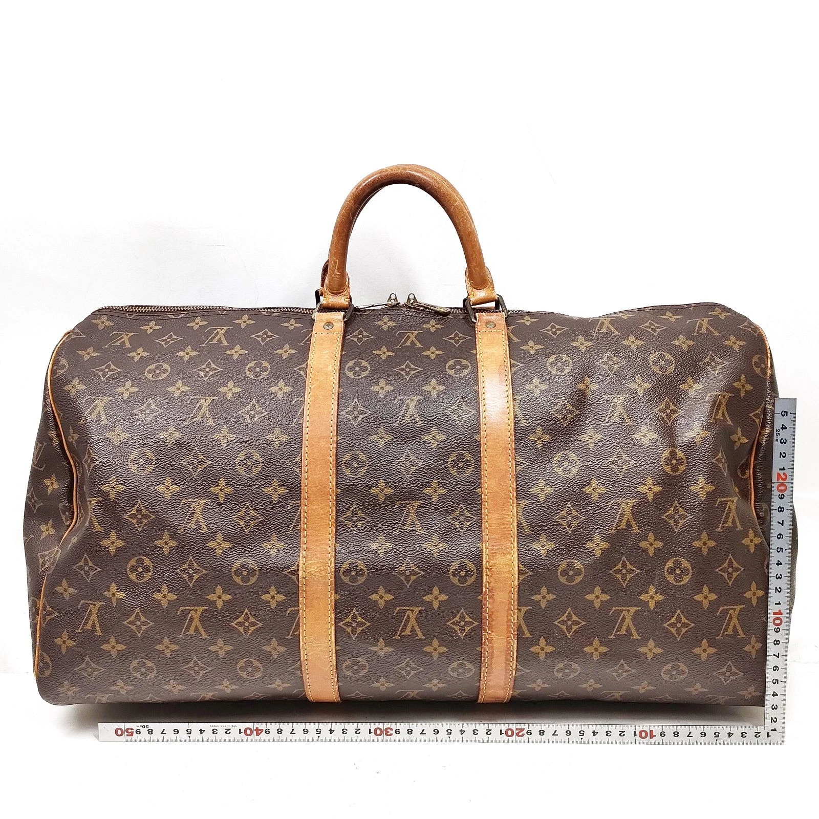 $2170 1982 Louis Vuitton Monogram Keepall 55 MI882
