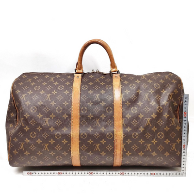 $2170 1982 Louis Vuitton Monogram Keepall 55 MI882