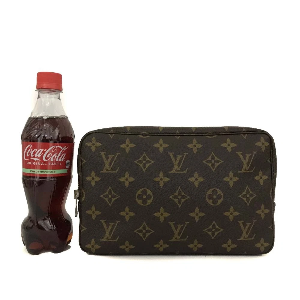 $600 Louis Vuitton Monogram Trousse Toilette 23 Cosmetics Pouch