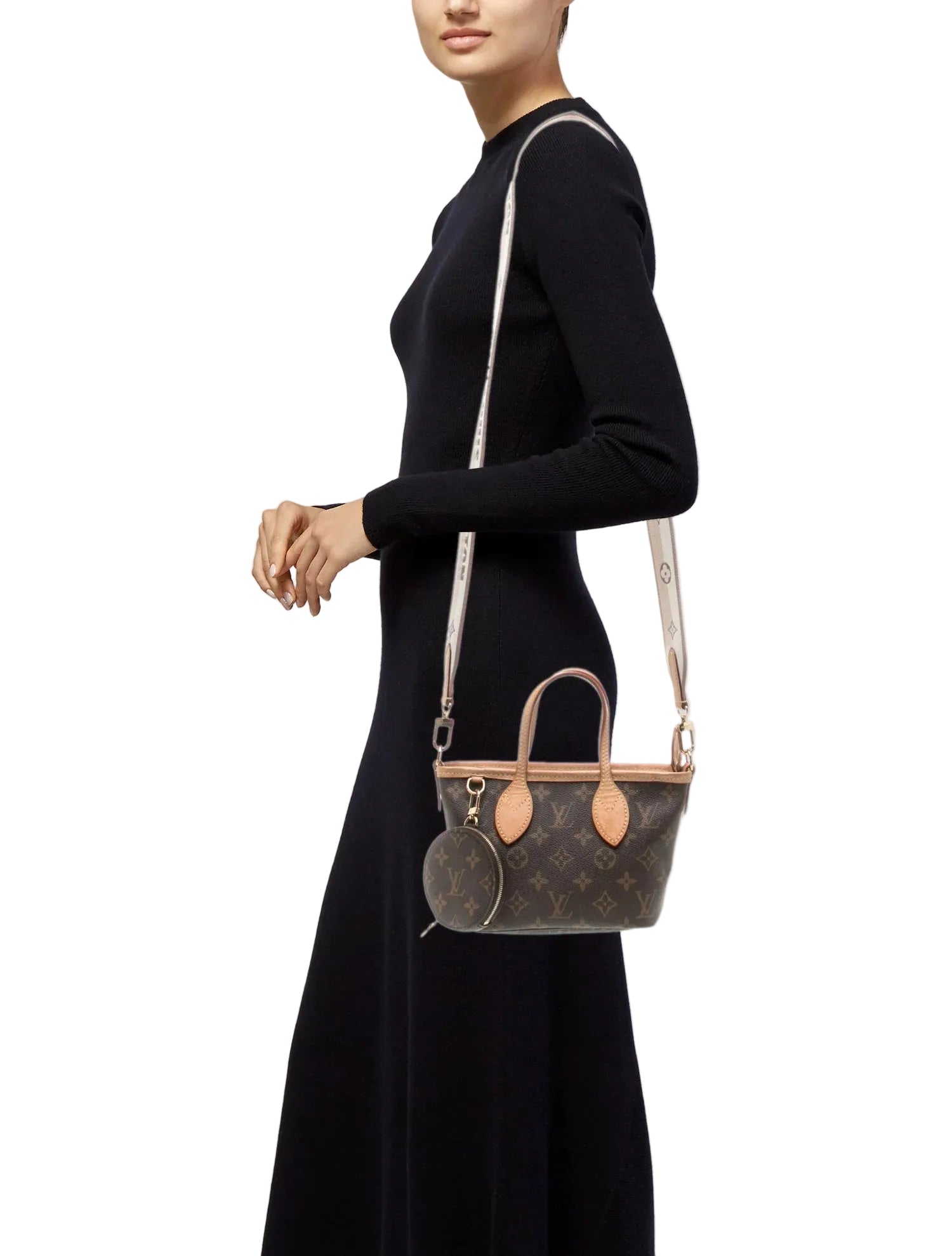 $2100 Louis Vuitton Monogram Neverfull BB