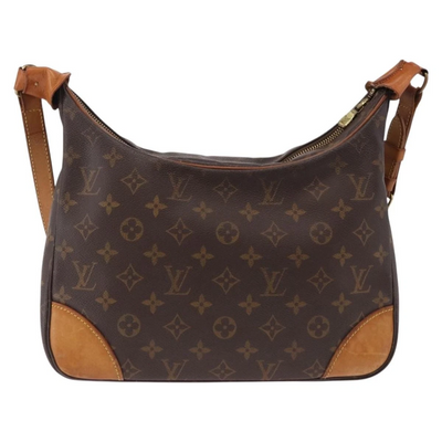$1090 1997 LOUIS VUITTON Monogram Boulogne 30 Shoulder Bag AS1927