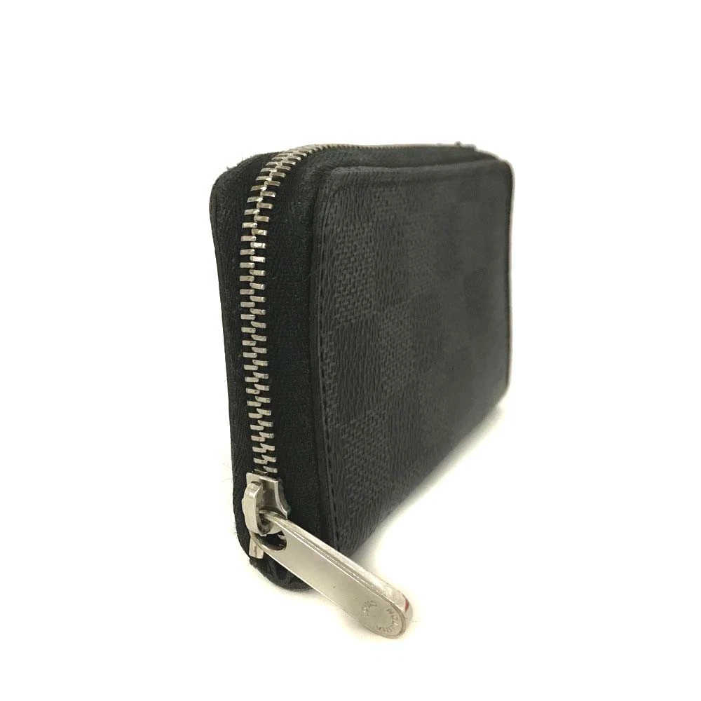 $435 2016 Damier Graphite Zippy Coin Purse Vertical MI2166