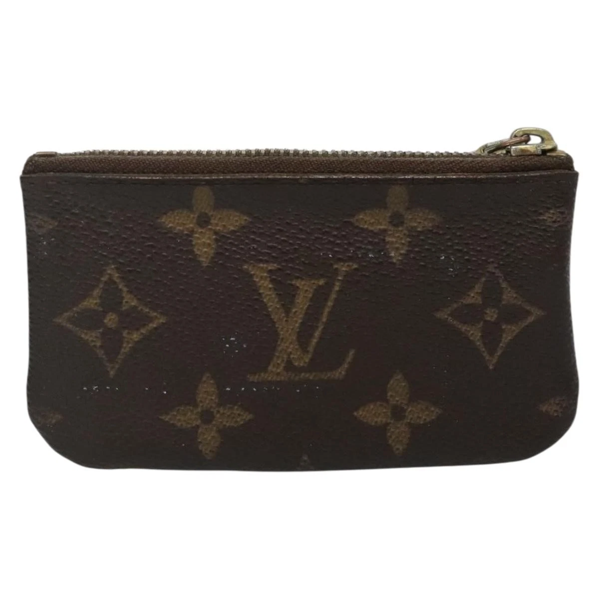 $355 LOUIS VUITTON Monogram Key Pouch Spain
