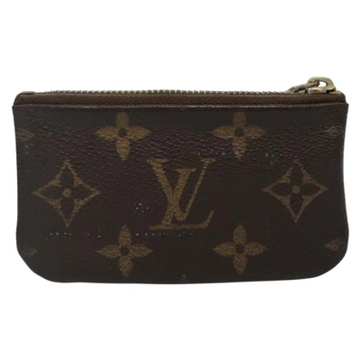 $355 LOUIS VUITTON Monogram Key Pouch Spain