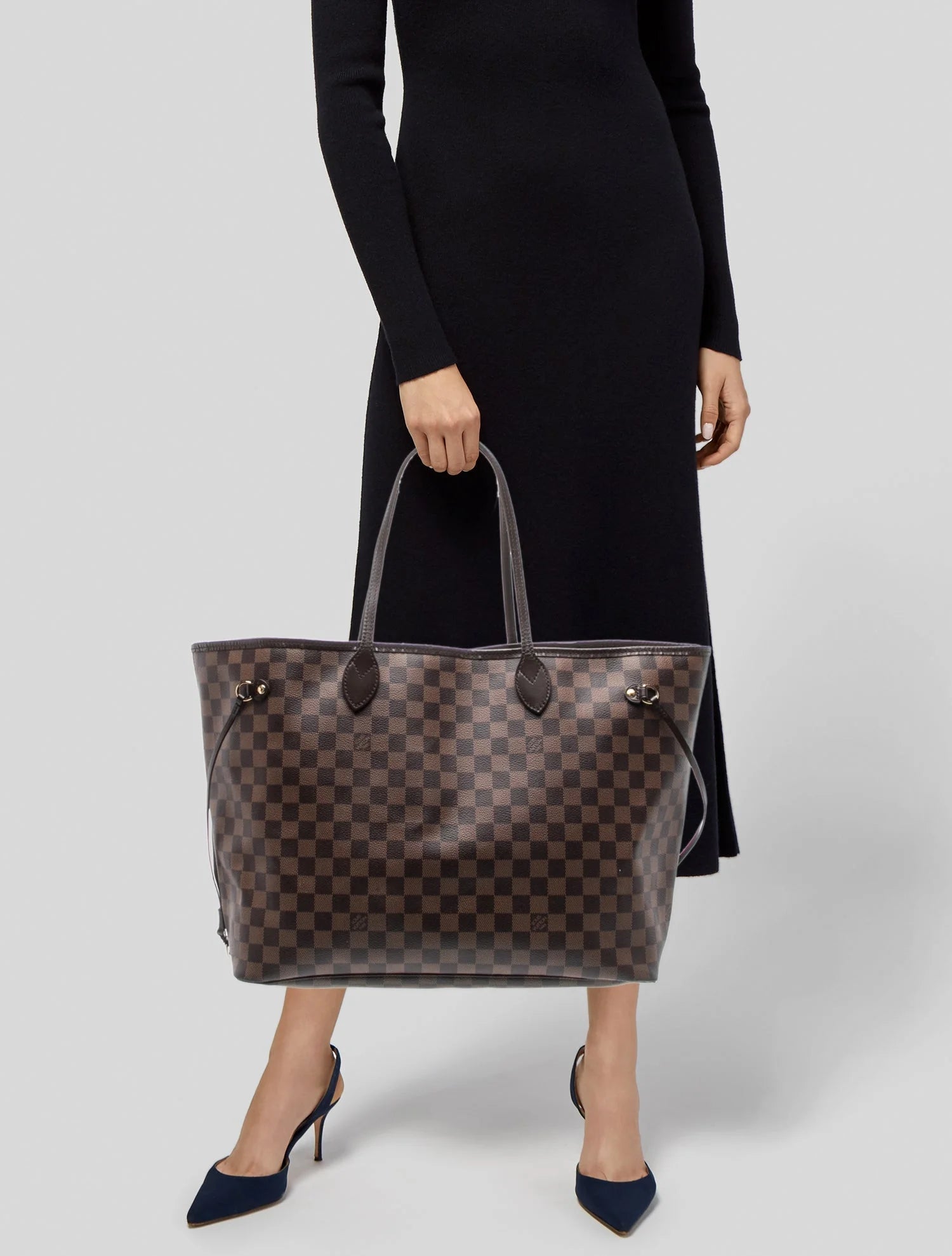 $2310 Louis Vuitton Damier Ebene Neverfull GM 10021108