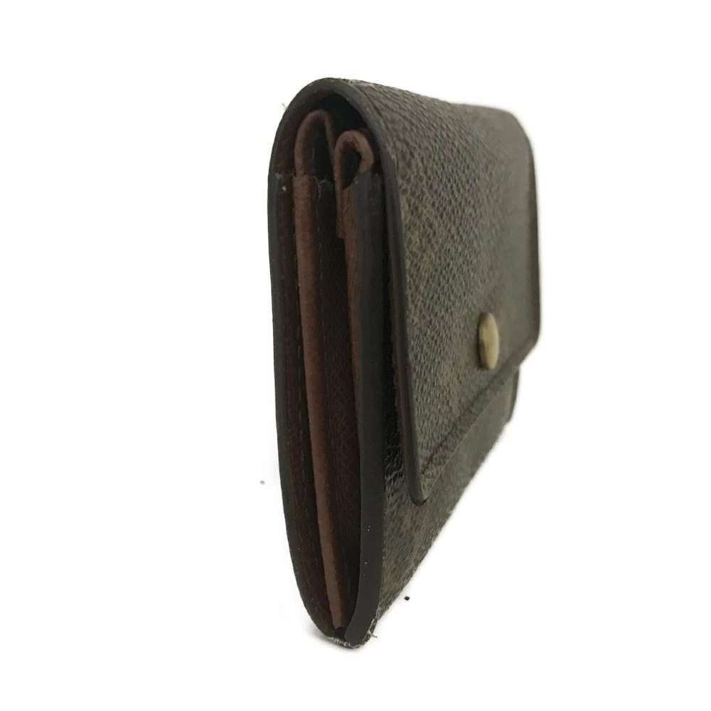 $440 2001 Louis Vuitton Monogram Porte-Monnaie Plat Coin Purse MI1001