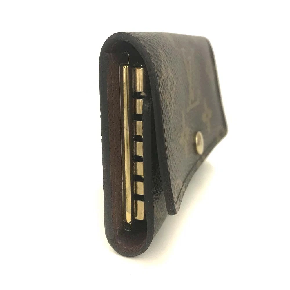 $355 Louis Vuitton Monogram Multicles 6 Ring Key Case Brown CT0169