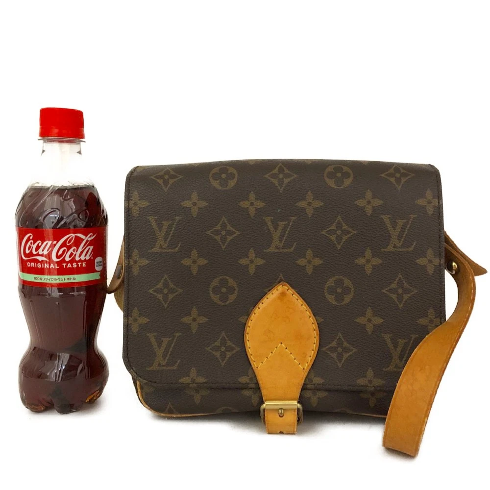 $1440 1993 Louis Vuitton Cartouchiere MM Monogram Crossbody Shoulder Bag SL1913