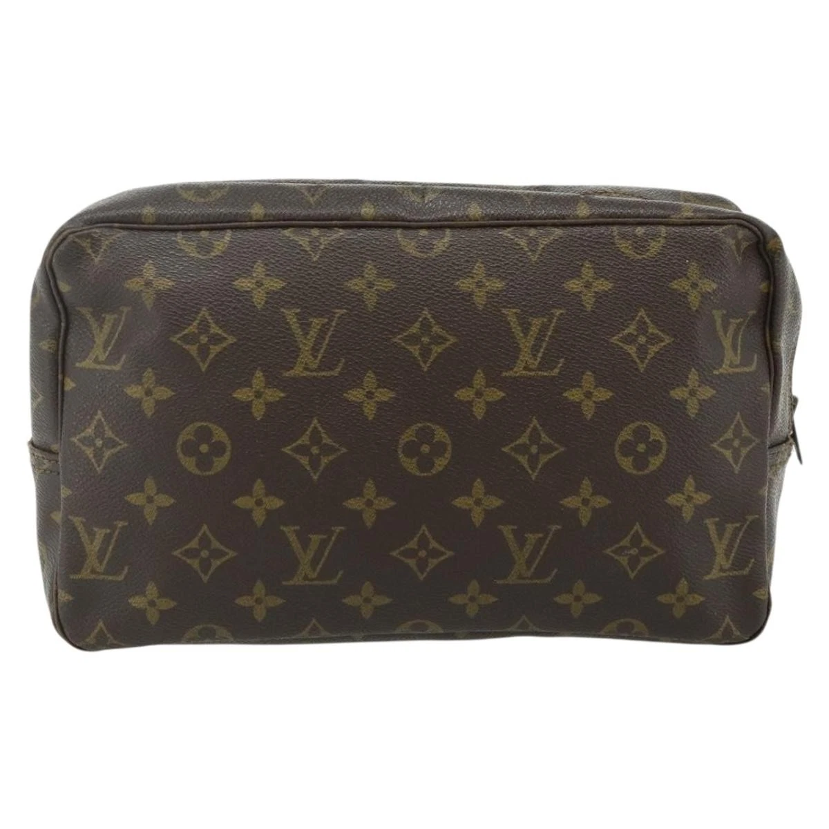 $600 1983 LOUIS VUITTON Monogram Trousse Toilette 28 Clutch Bag 831