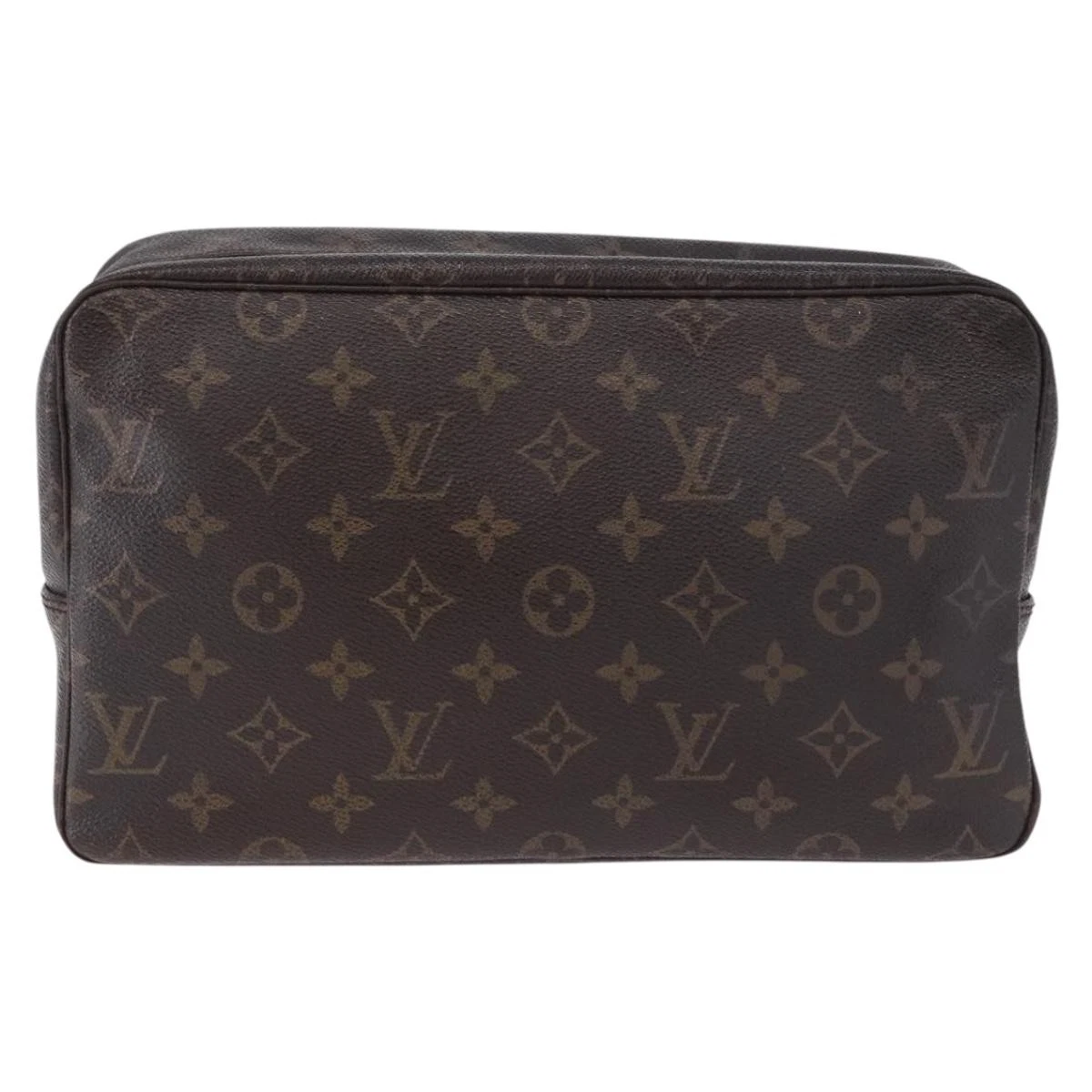 $600 1986 LOUIS VUITTON Monogram Trousse Toilette 28 Clutch Bag 863