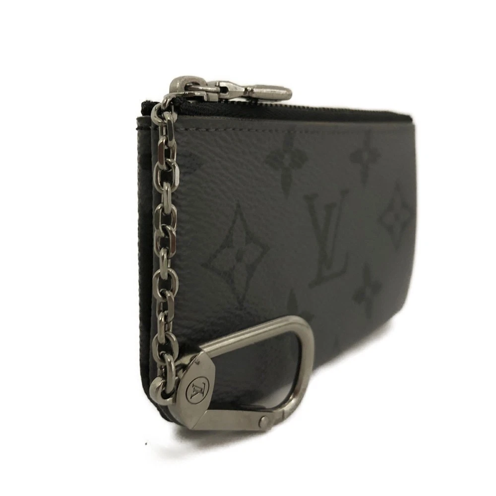 $355 2022 Louis Vuitton Eclipse Reverse Pochette Cles Coin Purse CT3292