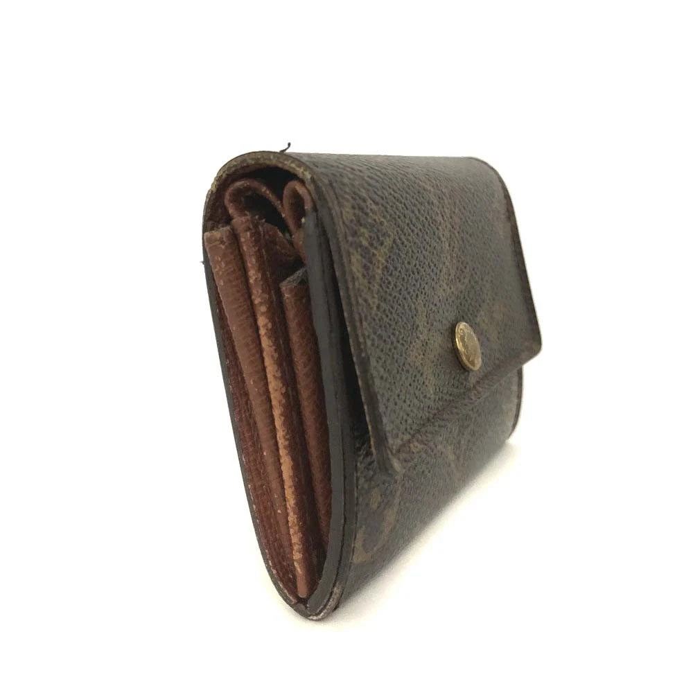 $440 2000 Louis Vuitton Porte Monnaie Coin Purse Wallet MI1010