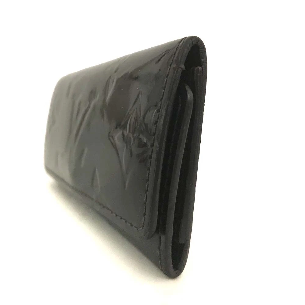Louis Vuitton Monogram Vernis Leather Multicles 4 Ring Key Case SN1154