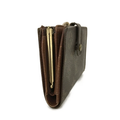 $750 2000 Louis Vuitton Monogram French Purse Wallet  TH1010